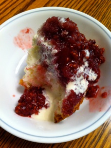 Raspberry Pudding